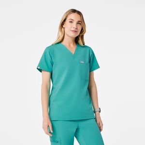 women's Oasis Catarina - One-Pocket Scrub Top™ - XS / Oasis